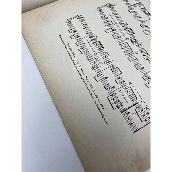 1903 Dixie Girl Sheet Music Two Step J. Bodewalt Lampe Large Format - Picture 4 of 10